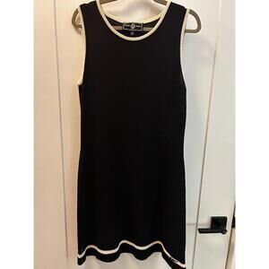 St Johns/Marie Gray Size S  Black Tank Dress Quiet Luxury Polished Simplicity